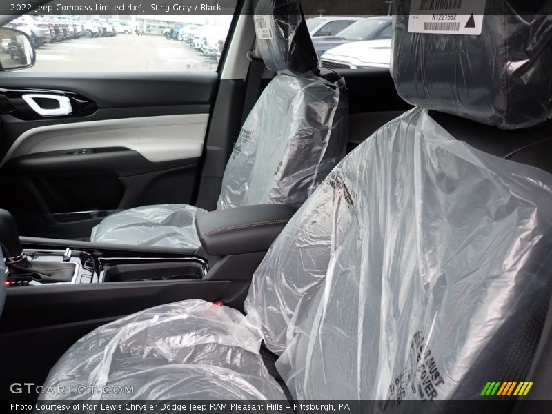 Sting Gray / Black 2022 Jeep Compass Limited 4x4