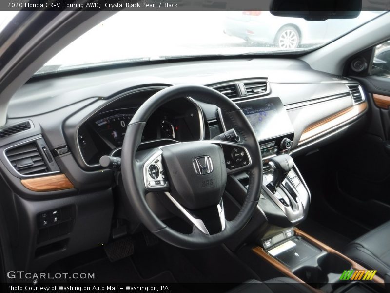 Crystal Black Pearl / Black 2020 Honda CR-V Touring AWD