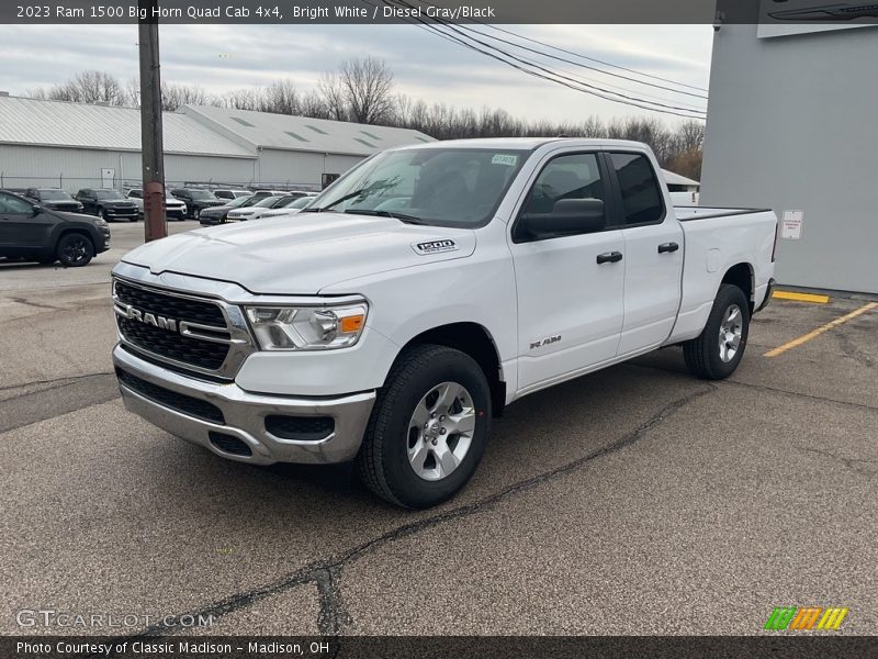 Front 3/4 View of 2023 1500 Big Horn Quad Cab 4x4