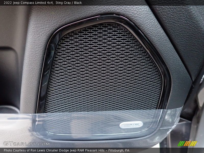 Sting Gray / Black 2022 Jeep Compass Limited 4x4