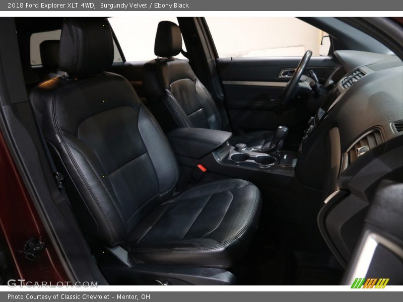 Burgundy Velvet / Ebony Black 2018 Ford Explorer XLT 4WD