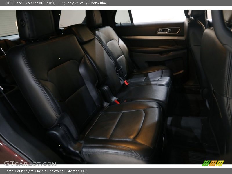 Burgundy Velvet / Ebony Black 2018 Ford Explorer XLT 4WD