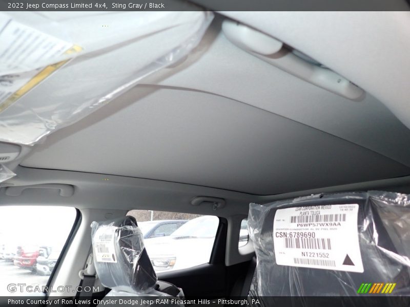 Sting Gray / Black 2022 Jeep Compass Limited 4x4