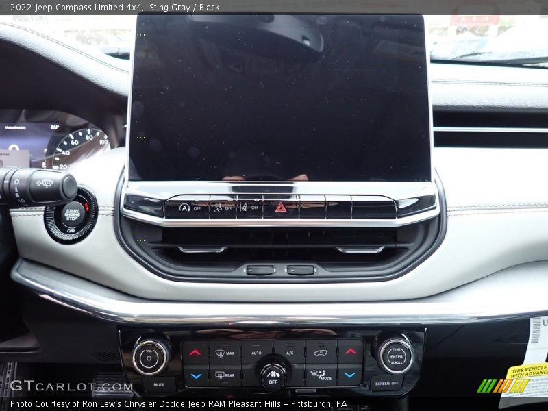 Sting Gray / Black 2022 Jeep Compass Limited 4x4