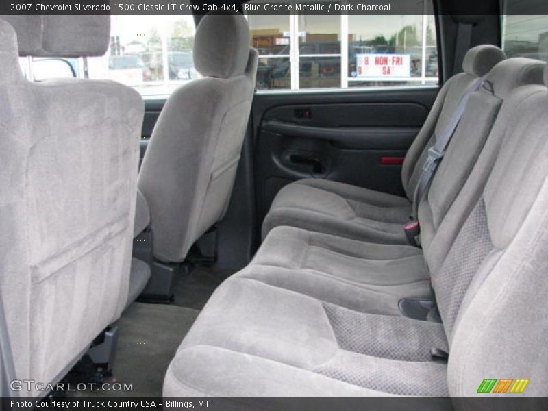 Blue Granite Metallic / Dark Charcoal 2007 Chevrolet Silverado 1500 Classic LT Crew Cab 4x4