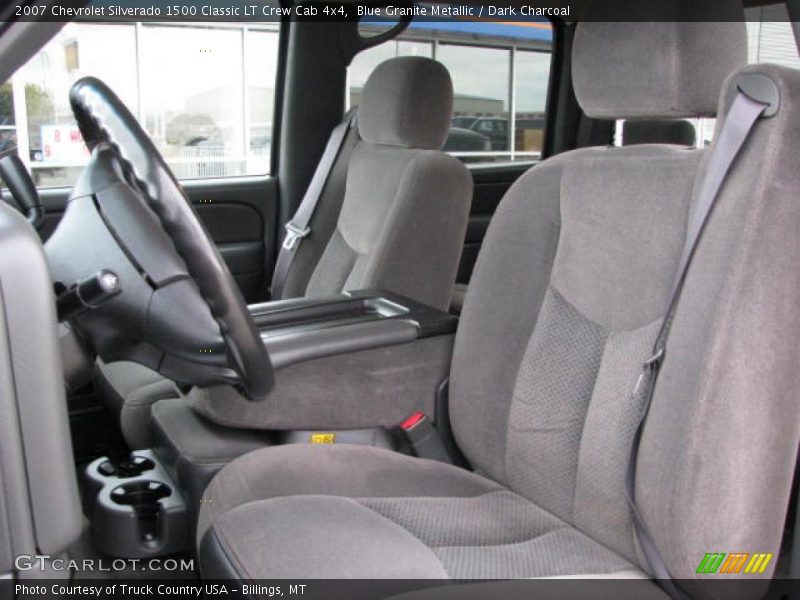 Blue Granite Metallic / Dark Charcoal 2007 Chevrolet Silverado 1500 Classic LT Crew Cab 4x4
