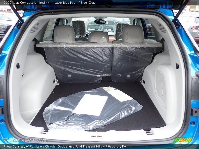 Laser Blue Pearl / Steel Gray 2022 Jeep Compass Limited 4x4
