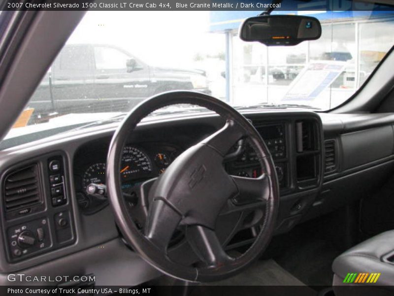 Blue Granite Metallic / Dark Charcoal 2007 Chevrolet Silverado 1500 Classic LT Crew Cab 4x4
