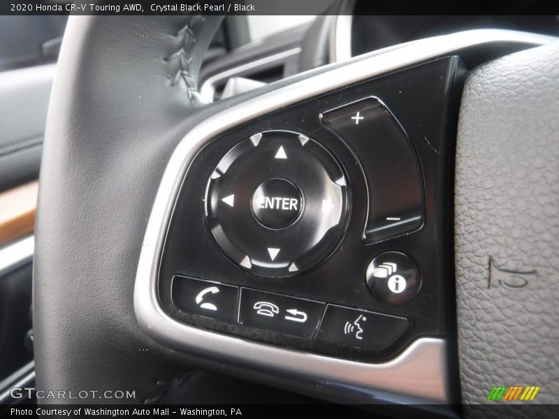Crystal Black Pearl / Black 2020 Honda CR-V Touring AWD