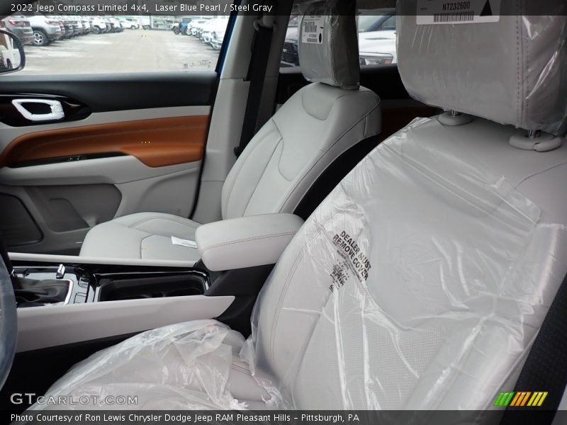 Laser Blue Pearl / Steel Gray 2022 Jeep Compass Limited 4x4