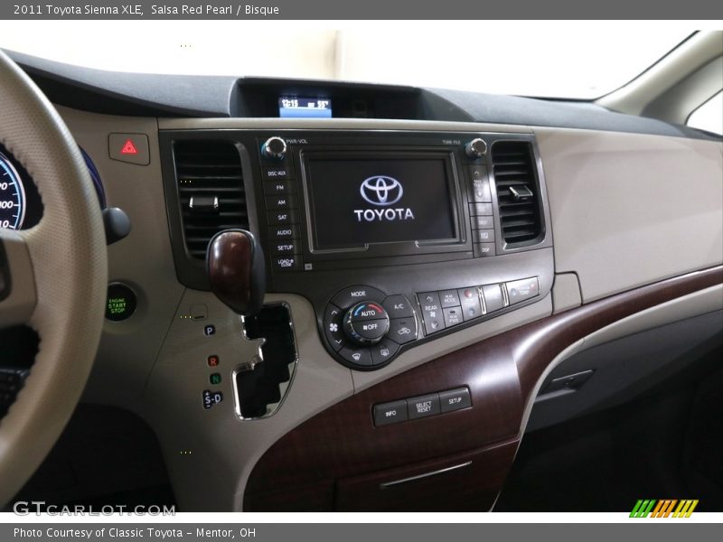 Salsa Red Pearl / Bisque 2011 Toyota Sienna XLE
