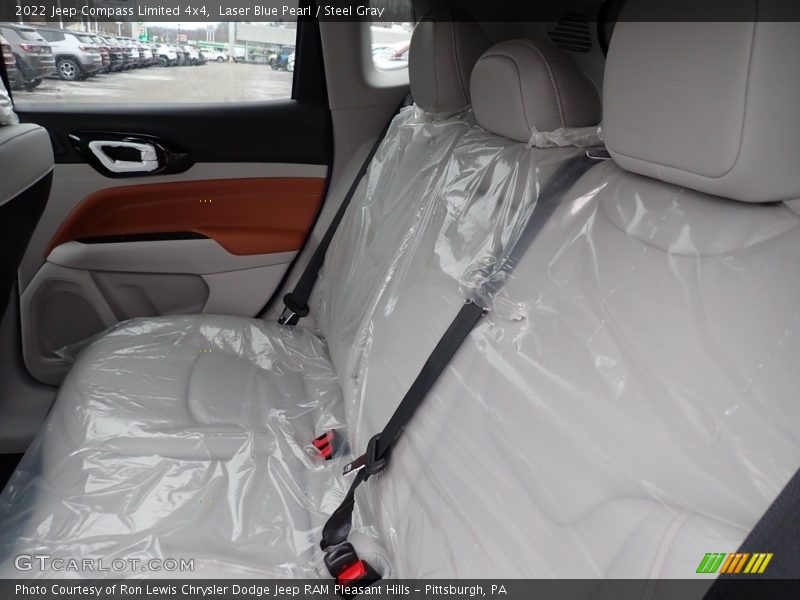 Laser Blue Pearl / Steel Gray 2022 Jeep Compass Limited 4x4