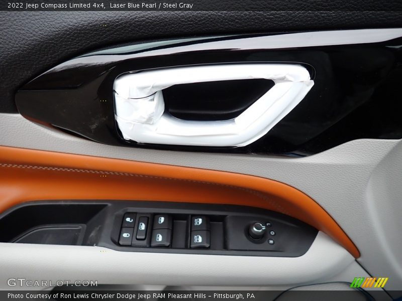 Laser Blue Pearl / Steel Gray 2022 Jeep Compass Limited 4x4