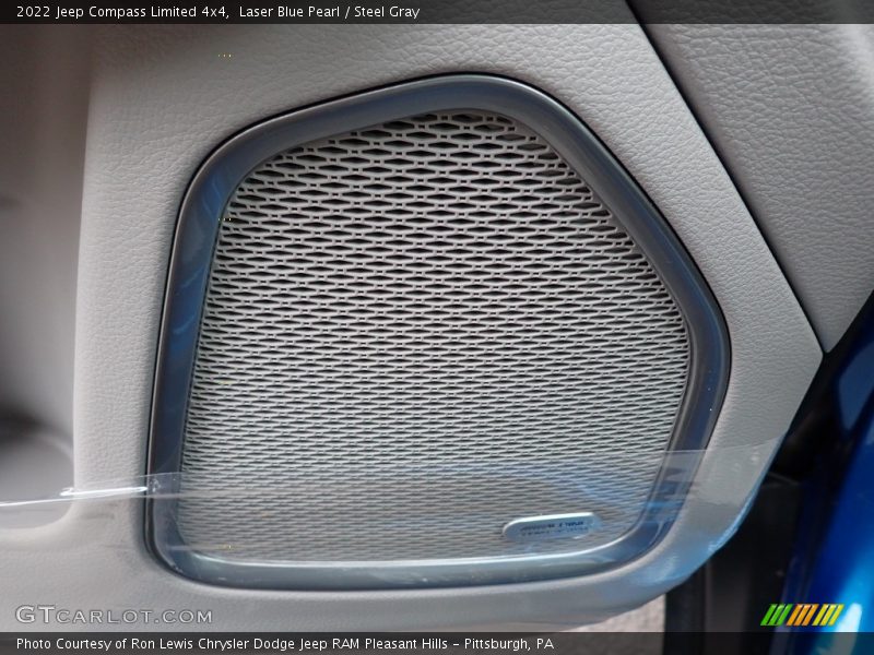 Laser Blue Pearl / Steel Gray 2022 Jeep Compass Limited 4x4