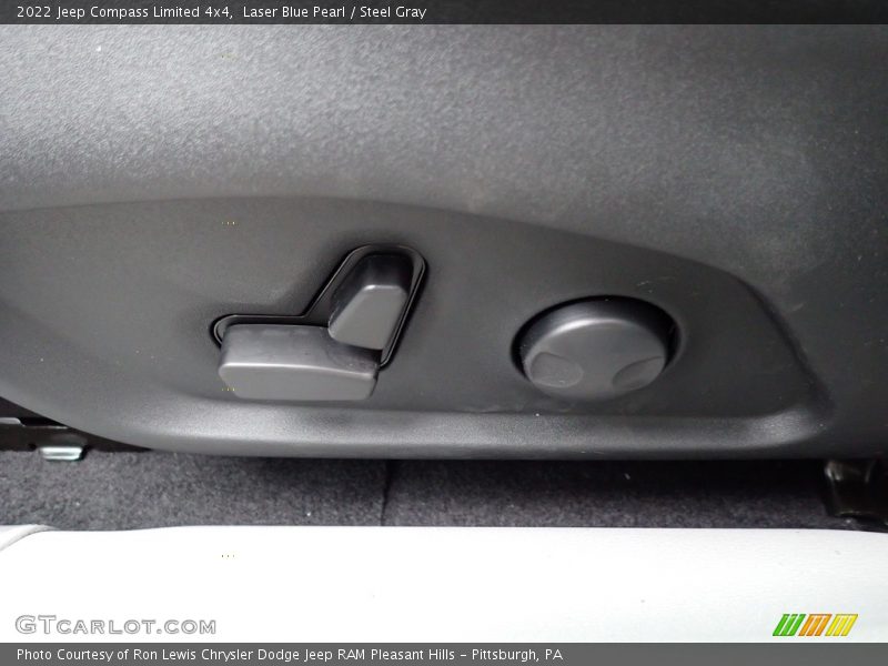 Laser Blue Pearl / Steel Gray 2022 Jeep Compass Limited 4x4