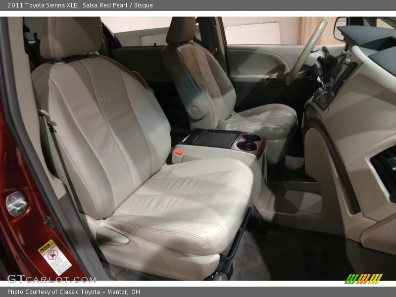 Salsa Red Pearl / Bisque 2011 Toyota Sienna XLE