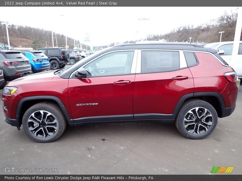  2022 Compass Limited 4x4 Velvet Red Pearl
