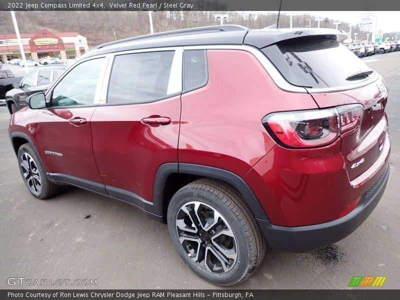  2022 Compass Limited 4x4 Velvet Red Pearl
