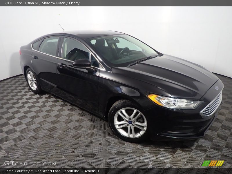 Shadow Black / Ebony 2018 Ford Fusion SE