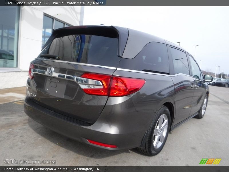 Pacific Pewter Metallic / Mocha 2020 Honda Odyssey EX-L