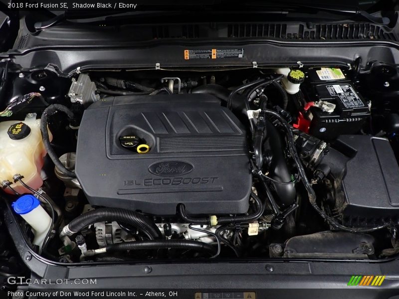 Shadow Black / Ebony 2018 Ford Fusion SE