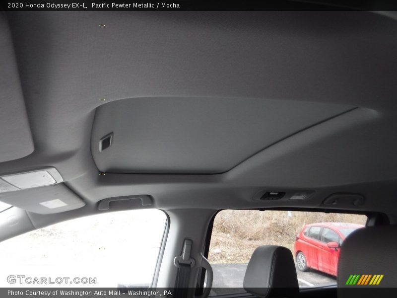 Pacific Pewter Metallic / Mocha 2020 Honda Odyssey EX-L