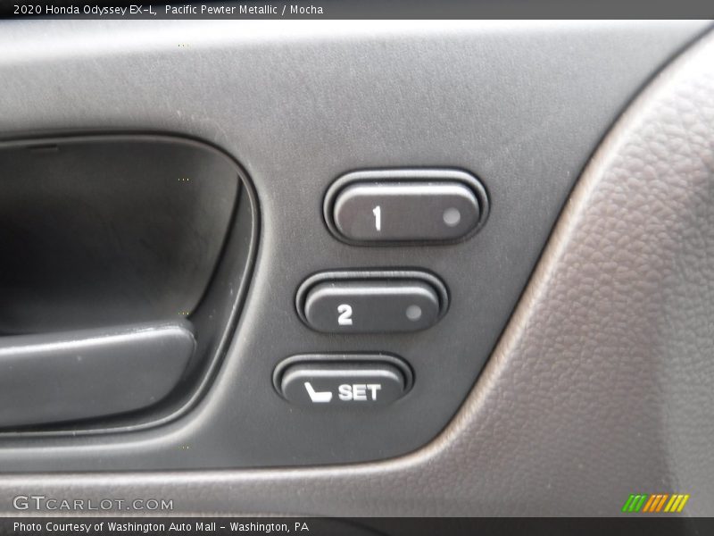 Pacific Pewter Metallic / Mocha 2020 Honda Odyssey EX-L