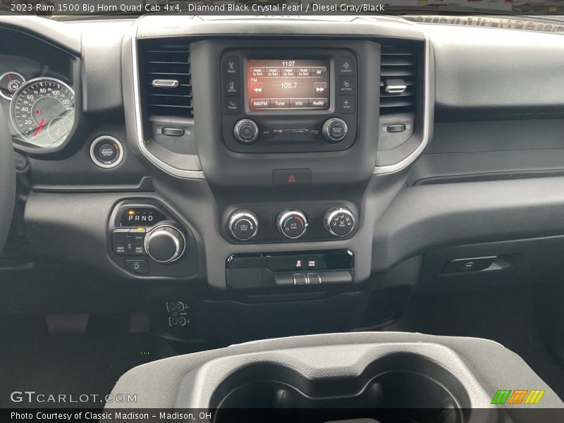 Controls of 2023 1500 Big Horn Quad Cab 4x4