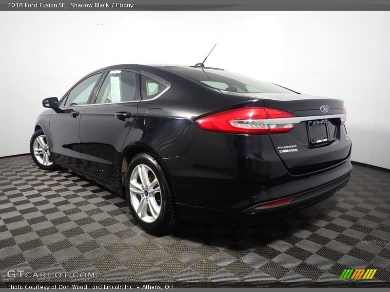 Shadow Black / Ebony 2018 Ford Fusion SE