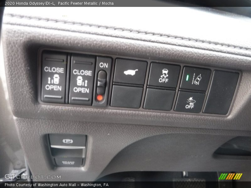 Pacific Pewter Metallic / Mocha 2020 Honda Odyssey EX-L