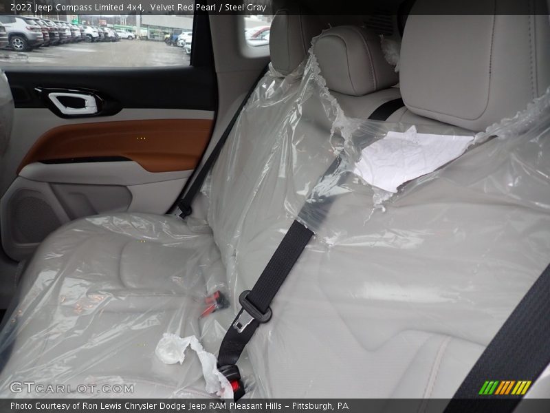 Velvet Red Pearl / Steel Gray 2022 Jeep Compass Limited 4x4