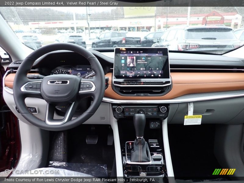 Dashboard of 2022 Compass Limited 4x4