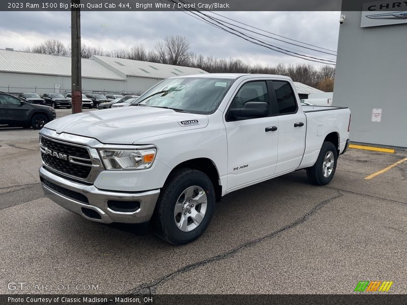 Front 3/4 View of 2023 1500 Big Horn Quad Cab 4x4