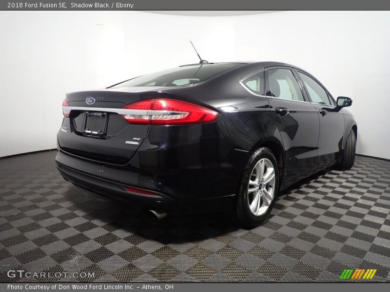 Shadow Black / Ebony 2018 Ford Fusion SE