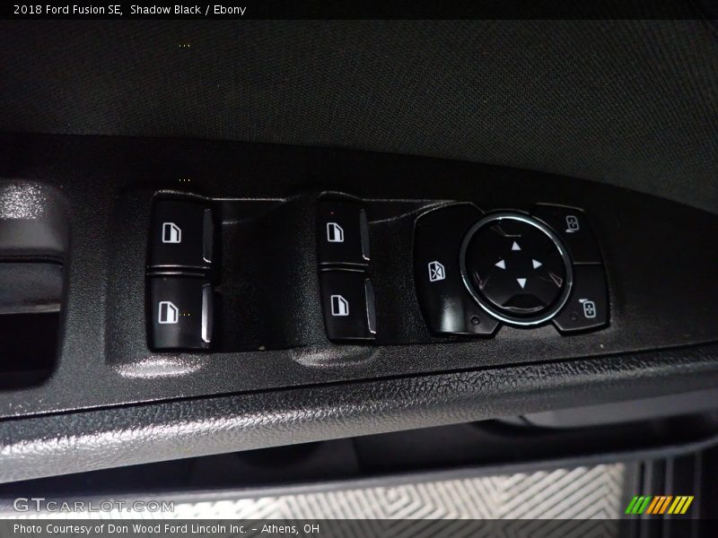 Shadow Black / Ebony 2018 Ford Fusion SE