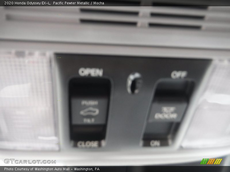 Pacific Pewter Metallic / Mocha 2020 Honda Odyssey EX-L