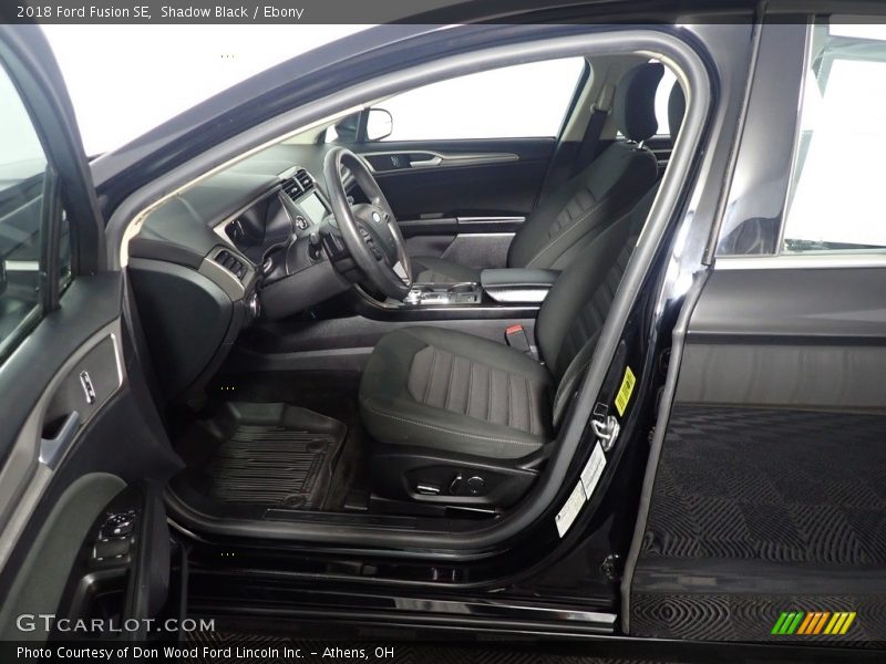 Shadow Black / Ebony 2018 Ford Fusion SE