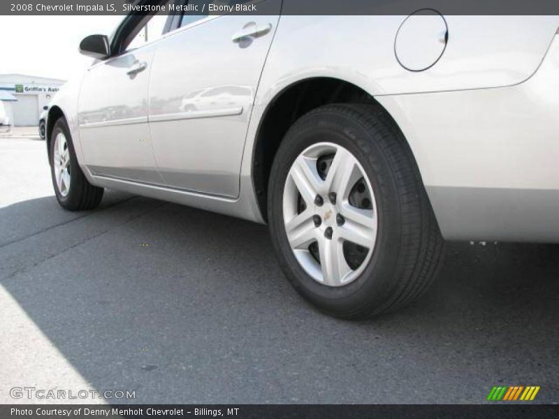 Silverstone Metallic / Ebony Black 2008 Chevrolet Impala LS