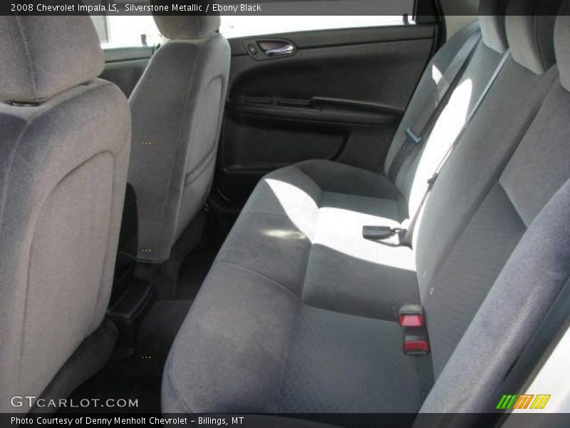 Silverstone Metallic / Ebony Black 2008 Chevrolet Impala LS
