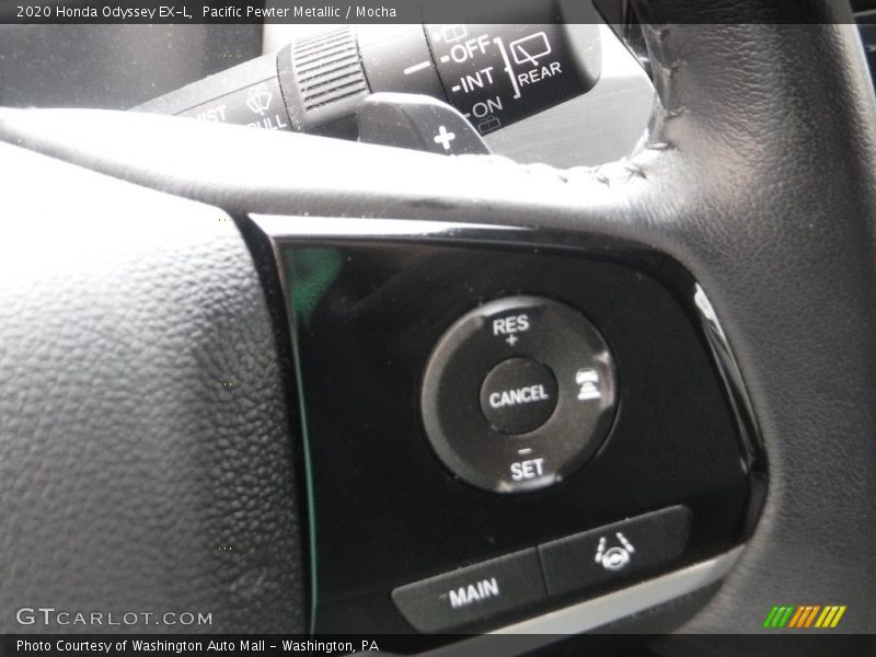 Pacific Pewter Metallic / Mocha 2020 Honda Odyssey EX-L