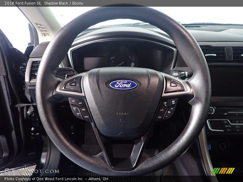 Shadow Black / Ebony 2018 Ford Fusion SE