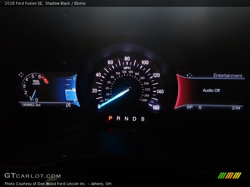Shadow Black / Ebony 2018 Ford Fusion SE