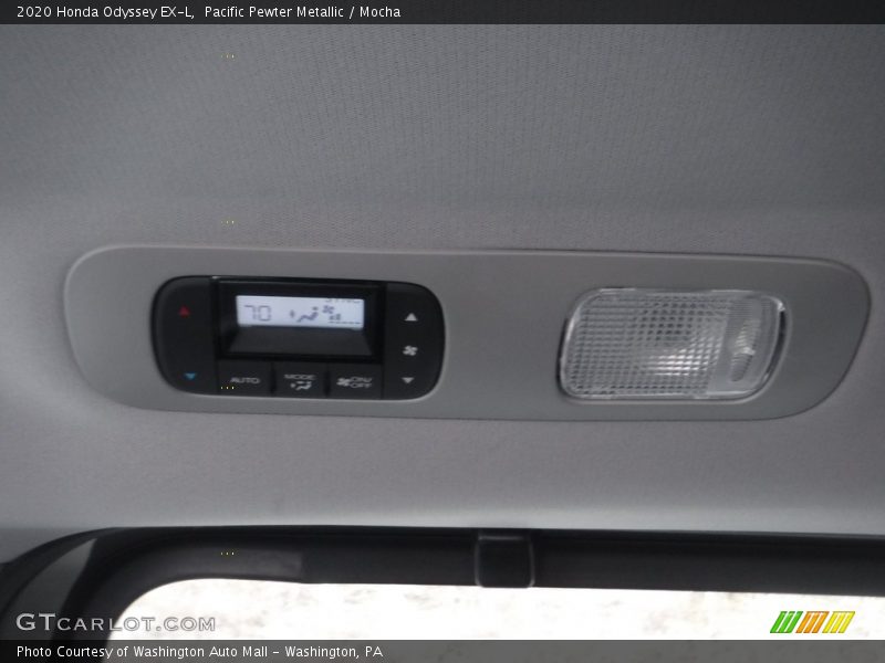 Pacific Pewter Metallic / Mocha 2020 Honda Odyssey EX-L