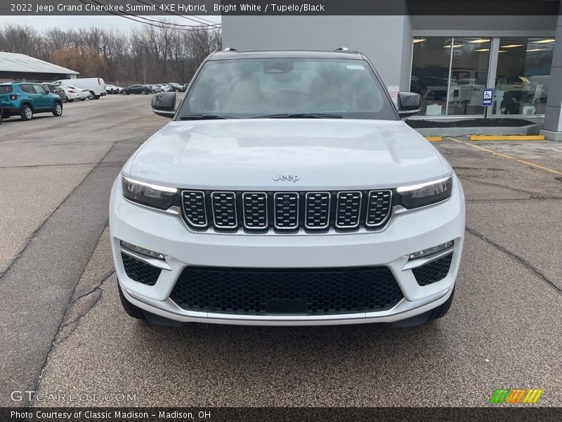 Bright White / Tupelo/Black 2022 Jeep Grand Cherokee Summit 4XE Hybrid