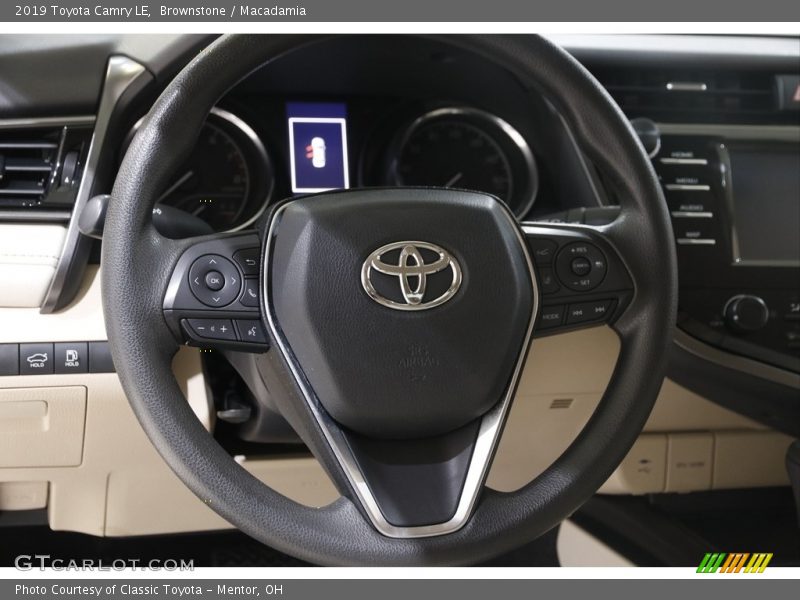 Brownstone / Macadamia 2019 Toyota Camry LE