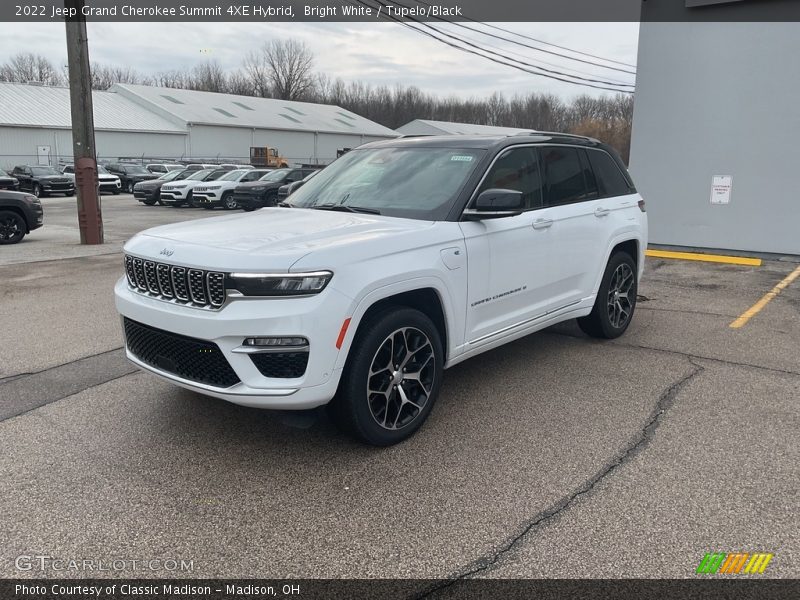 Bright White / Tupelo/Black 2022 Jeep Grand Cherokee Summit 4XE Hybrid