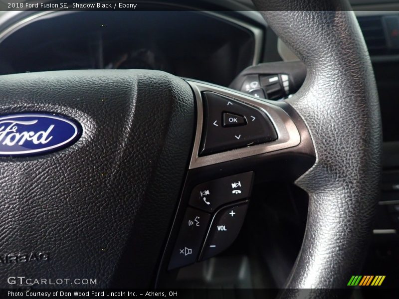 Shadow Black / Ebony 2018 Ford Fusion SE