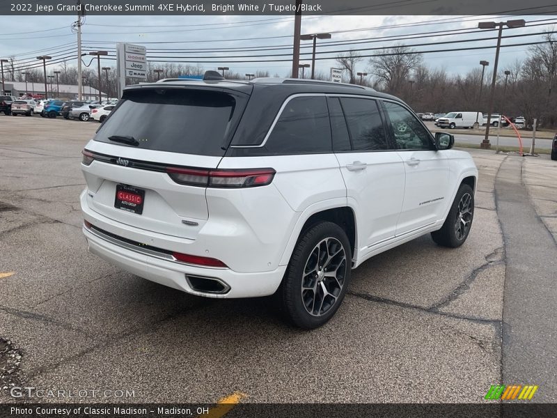 Bright White / Tupelo/Black 2022 Jeep Grand Cherokee Summit 4XE Hybrid