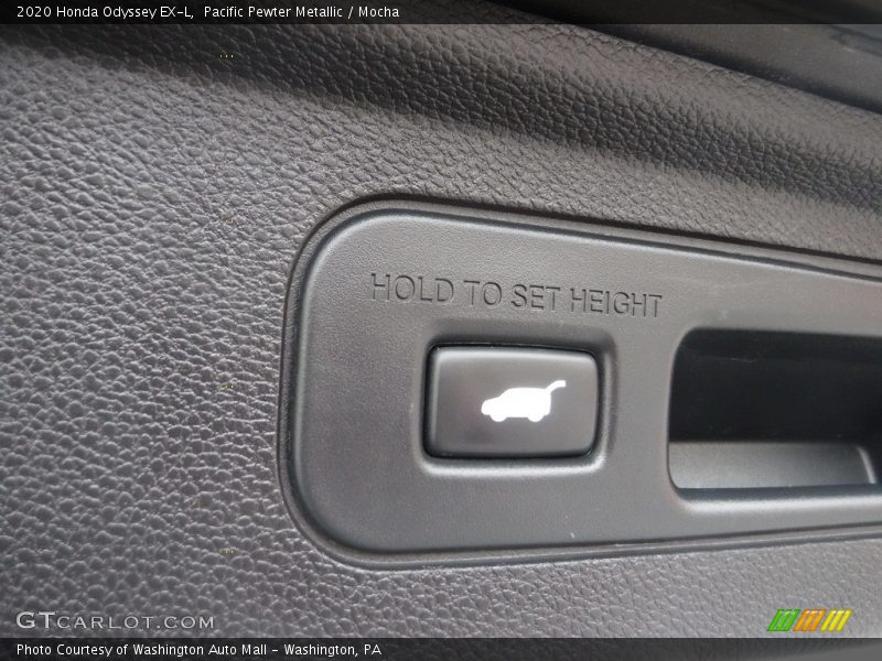 Pacific Pewter Metallic / Mocha 2020 Honda Odyssey EX-L