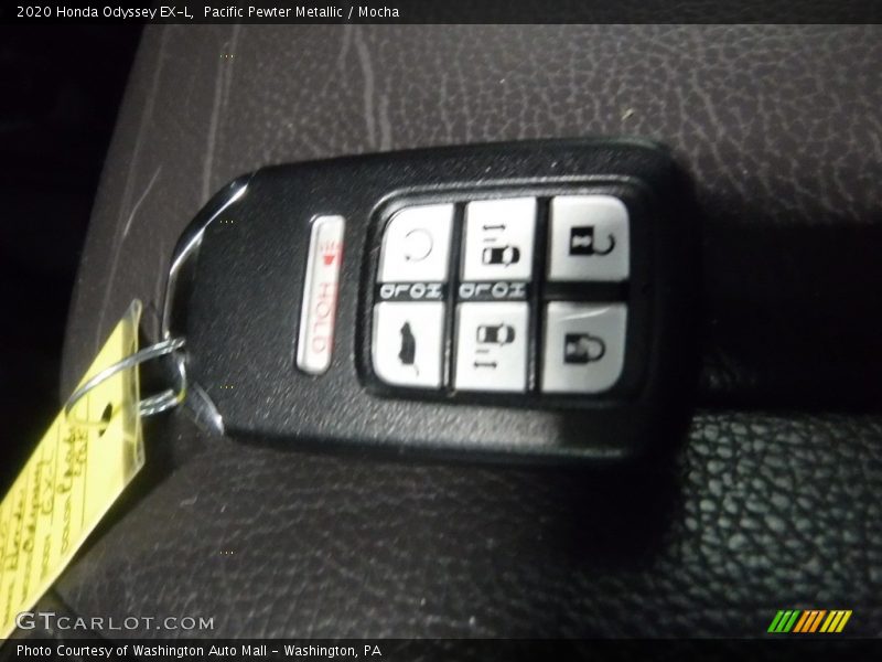 Pacific Pewter Metallic / Mocha 2020 Honda Odyssey EX-L